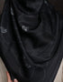 CARYS SQUARE SCARF (BLACK)